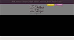 Desktop Screenshot of chateau-de-la-roque.fr